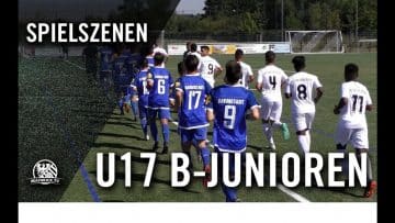 1. FC 1906 Erlensee U17 – SV Darmstadt 98 U17 (2. Spieltag, U17 Hessenliga)