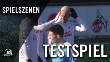 1. FC Köln U21 – SC Fortuna Köln (Testspiel, Kreis Köln) – Spielszenen | RHEINKICK.TV