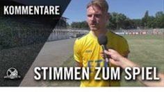 1. FC Lokomotive Leipzig – FC Viktoria Köln (Testspiel) l Stimmen zum Spiel