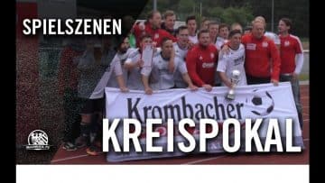1. FC-TSG Königstein – Usinger TSG (Finale, Kreispokal Hochtaunus)