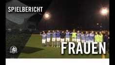 1. FC Union Berlin – FC Viktoria 1889 Berlin (Halbfinale, Berliner Pokal der Frauen)