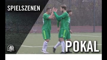 1. FC Wacker Lankwitz – VfB Fortuna Biesdorf (3. Runde, Pokal)