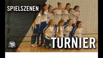 1. FFC Frankfurt U15 – Borussia Mönchengladbach U15 (Spiel um Platz 3, Wiesbadener Hallenmasters)