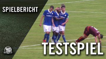 1. Hanauer FC – SV Darmstadt 98 (Testspiel)