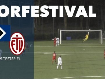 11 Treffer im Bundesliga-Regionalliga-Test | Hamburger SV U19 – Eimsbütteler TV U19 (Testspiel)