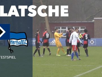 50-Meter-Tor bei Testspiel-Klatsche! | Hamburger SV II – Hertha BSC II (Testspiel)