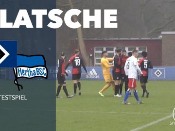 50-Meter-Tor bei Testspiel-Klatsche! | Hamburger SV II – Hertha BSC II (Testspiel)