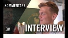 6.000 Zuschauer? Für BSC-Kapitän Louis Arnst kein Grund zur Nervosität