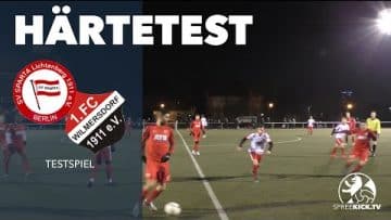 7 Treffer! Tabellenführer unter sich | SV Sparta Lichtenberg – 1. FC Wilmersdorf (Testspiel)