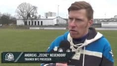 A. Neuendorf (BFC Preußen) und M. Glasenapp (Stern Marienfelde) – Stimmen zum Spiel | SPREEKICK.TV