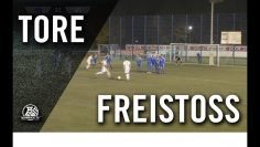 Ab in den Knick! Tor von Kevin Rudolph (SV Schermbeck 1912)