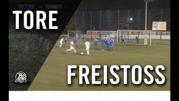 Ab in den Knick! Tor von Kevin Rudolph (SV Schermbeck 1912)