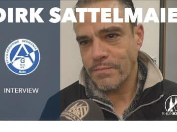Agrippinas U17-Trainer Dirk Sattelmaier: Ganzer Verein ist stolz auf Mannschaft