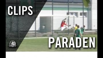 Akrobatische Einlage | Parade von Mike Hagen (Wittenauer SC Concordia)