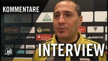 Alemannia-Trainer Fuat Kilic über die Favoritenrolle im Mittelrheinpokal