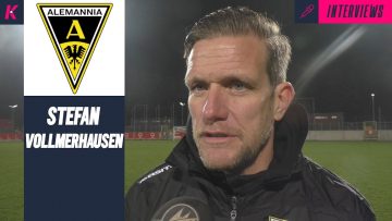 Alemannia-Trainer Stefan Vollmerhausen: Chancenverwertung bleibt großes Manko
