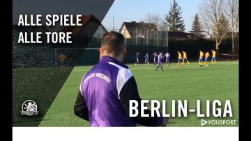 Alle Spiele, alle Tore – 19. Spieltag, Berlin-Liga