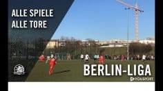 Alle Spiele, alle Tore – 20. Spieltag, Berlin-Liga