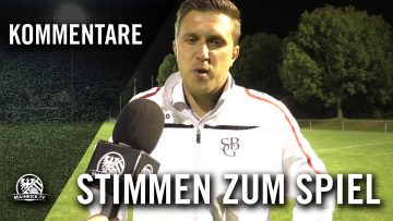 Amir Mustafic (FV Bad Filbel) und David Baranski (SG Bruchköbel) – Stimmen | MAINKICK.TV
