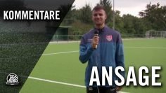Ansage von Aleksandar Pranjes (KFC Uerdingen 05) | RUHRKICK.TV