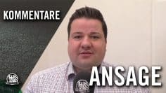 Ansage von André Becher (Abteilungsleiter Fußball SV Zeilsheim) | MAINKICK.TV