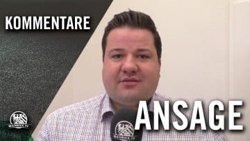 Ansage von André Becher (Abteilungsleiter Fußball SV Zeilsheim) | MAINKICK.TV