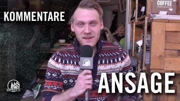 Ansage von Andreas Köll (Pulheimer SC) | RHEINKICK.TV