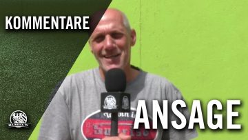 Ansage von Andreas Schreier (Trainer FC Eddersheim) | MAINKICK.TV