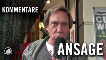 Ansage von Anton Claassen (Trainer Tünns Eleven) | RHEINKICK.TV