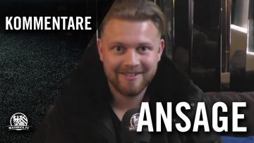 Ansage von Benjamin Braus (SV Pars Neu-Isenburg Futsal/SC 1960 Hanau Fuba) | MAINKICK.TV