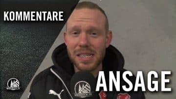 Ansage von Björn Effertz (Trainer Germnania Geyen) | RHEINKICK.TV