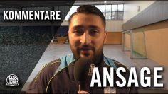 Ansage von Celal Yesil (VfB Unterliederbach) | MAINKICK.TV