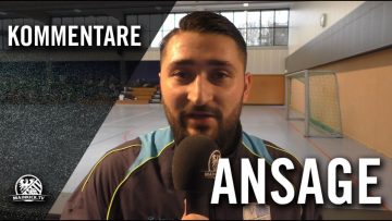 Ansage von Celal Yesil (VfB Unterliederbach) | MAINKICK.TV
