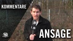 Ansage von Christopher Friesicke (SC Kickers Mörfelden) | MAINKICK.TV