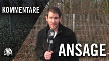Ansage von Christopher Friesicke (SC Kickers Mörfelden) | MAINKICK.TV