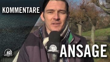 Ansage von David Knauf (SV Deutz 05) | RHEINKICK.TV