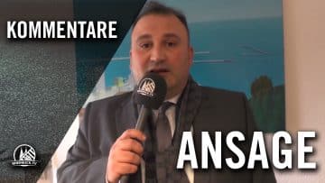 Ansage von Gianfranco di Salvo (1.Vorsitzender DJK Viktoria Frechen) | RHEINKICK.TV