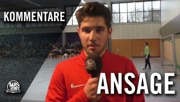 Ansage von Jessem Imsameh (Viktoria Kelsterbach) | MAINKICK.TV