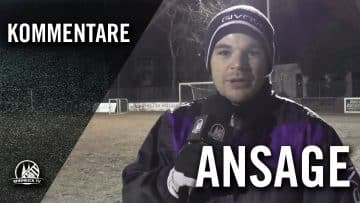 Ansage von Kevin Büttner (SSV Vingst 05) | RHEINKICK.TV