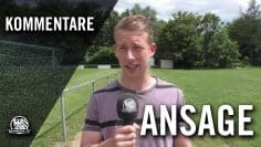 Ansage von Kevin Hillmann (Sportfreunde Seligenstadt) | MAINKICK.TV