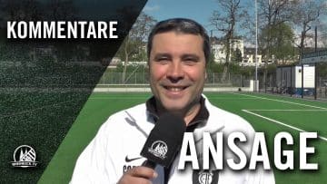 Ansage von Manuel Sanchez (Trainer Ideal Club de Futbol Casa de Espana) | RHEINKICK.TV