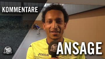 Ansage von Mathews Asmeron (Germania Weilbach 08) an den FC Eddersheim  | MAINKICK.TV