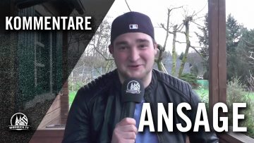 Ansage von Maurice Brömmel (RSV Rath-Heumar) | RHEINKICK.TV