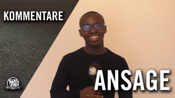 Ansage von Prince Schülke (SG Rot-Weiss Frankfurt II) | MAINKICK.TV