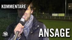 Ansage von René Möbus (Trainer SC Weiss-Blau Frankfurt) | MAINKICK.TV