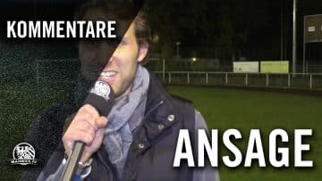 Ansage von René Möbus (Trainer SC Weiss-Blau Frankfurt) | MAINKICK.TV