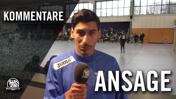 Ansage von Samad Erroubijou (Germania Schwanheim) | MAINKICK.TV