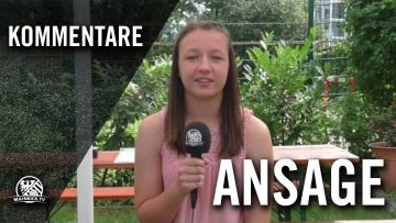 Ansage von Tanja Pawollek (1. FFC Frankfurt) | MAINKICK.TV