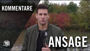 Ansage von Thommy Wenk (SpVgg. Fechenheim 03) | MAINKICK.TV