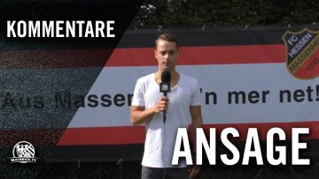 Ansage von Tillman Kratz (FC Hessen Massenheim) | MAINKICK.TV